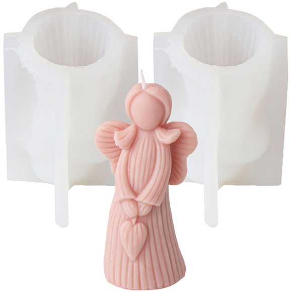Moldes de silicona Zohuyar Ángel para velas (2 unidades)