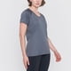 thumbnail image 3 of Polera Mujer Deportivo V-Neck Charcoal Corona, 3 of 5
