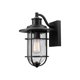 thumbnail image 1 of Lámpara de pared negra Light Fixture Globe Electric vintage de 1 luz, 1 of 7