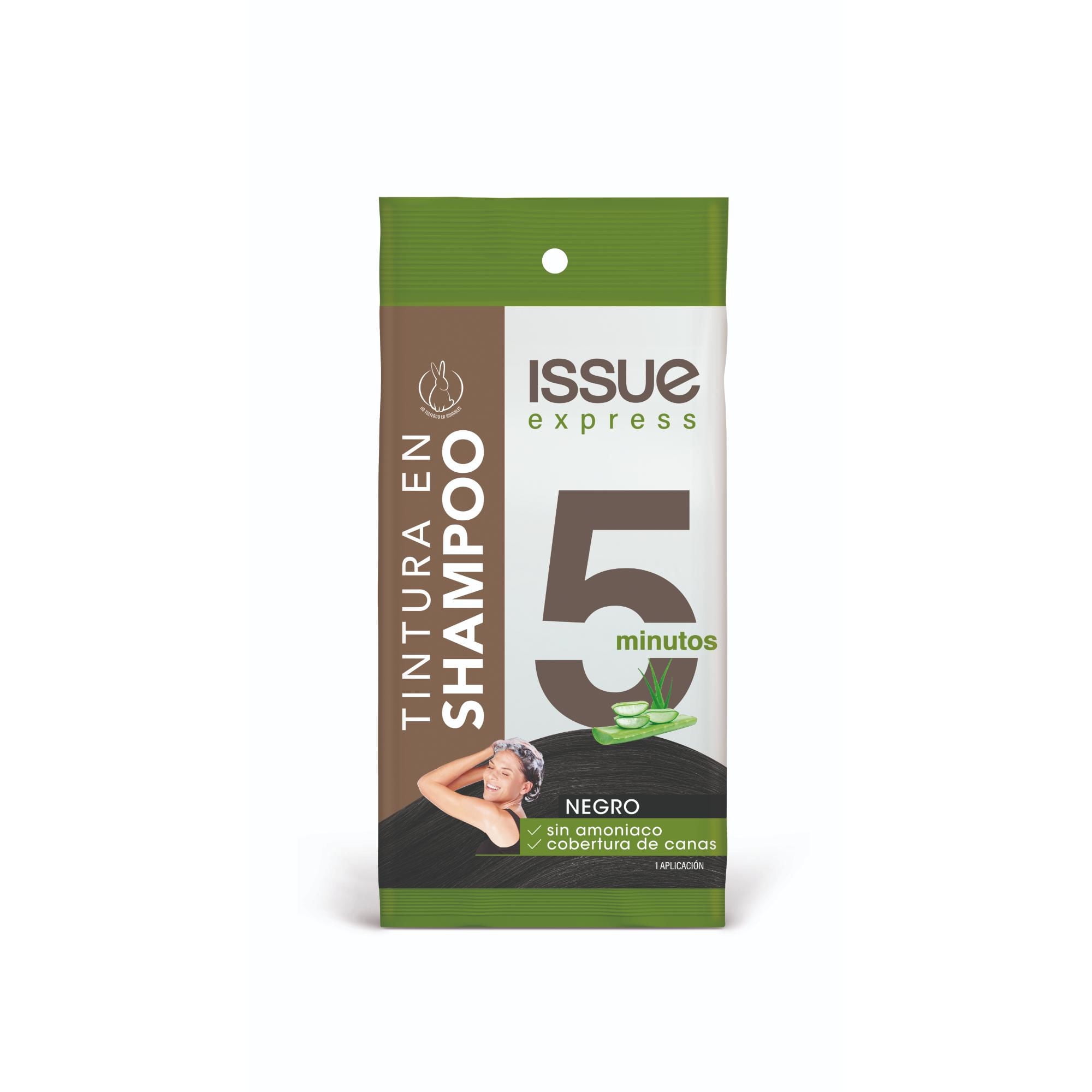 Tintura En Shampoo Negro 25 g Issue