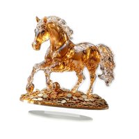 Bothyi - Decoración De Letrero Acrílico En Forma De Caballo 2D Para Chimenea De Gabinete De Sala De Estar