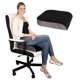 thumbnail image 2 of Cojín de asiento Kölbs extra grande de espuma viscoelástica de terciopelo, 2 of 9