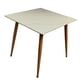thumbnail image 1 of Mesa de Comedor Cuadrada de Cuarzo Calacatta Soft 80x80cm, 1 of 8