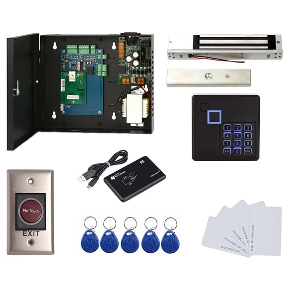 Sistema De Control De Acceso 1 Puerta 600 Libras Rfid