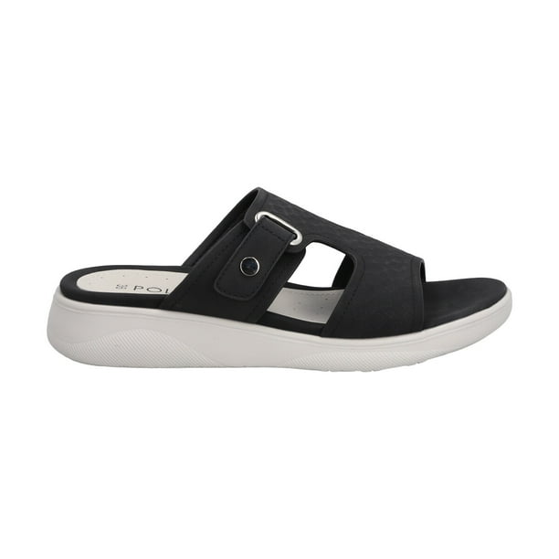 Sandalia Mujer Negro Plataforma Alexa Police