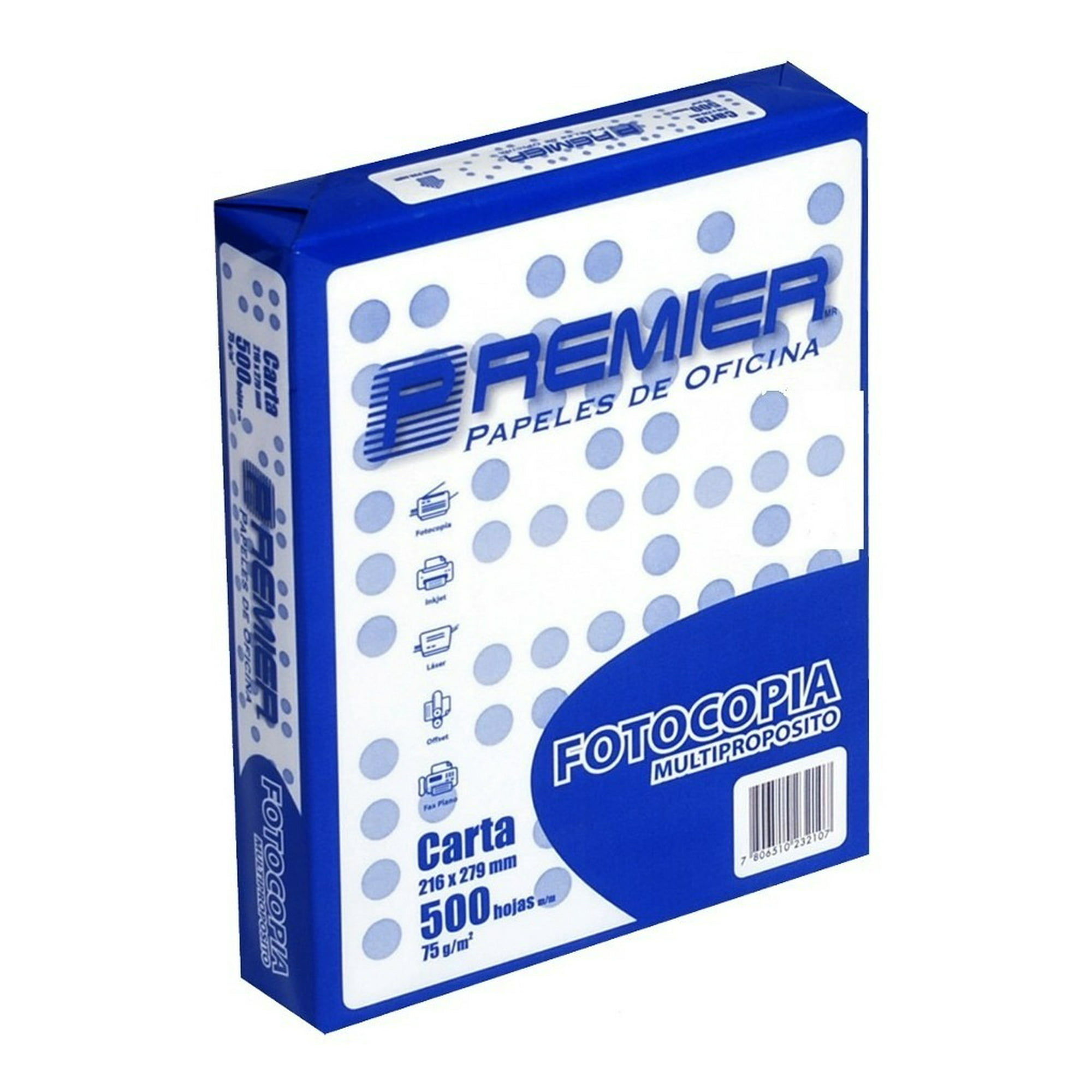 Premier - Resma Papel Tamaño Carta 500hjs