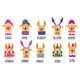 thumbnail image 3 of Pack 2 Fundas de Cojín Navidad 45x45cm Relieve - Blitzen, 3 of 4