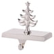 thumbnail image 1 of Soporte de metal para calcetines navideños, plateado, para colgar calcetines de árbol de Navidad, gancho antideslizante para adornos de repisa, ideal para chimeneas navideñas de estilo rústico., 1 of 6