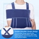 thumbnail image 4 of Arm Sling Velpeau VP0301 para dormir e inmovilizador de hombro, color azul, 4 of 6