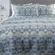 thumbnail image 1 of Cubrecama Estampado 2.5 Plazas Azul, 1 of 2