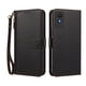 thumbnail image 1 of Funda Tipo Billetera para TCL 501 con Soporte y Bolsillo con Cierre Negro, 1 of 1