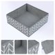thumbnail image 2 of REGALWOVEN 1 Paquete de Contenedores de Almacenamiento de Tela, Organizadores de Armario Plegables para Estantes, Perfectos para Almacenar Ropa Libros Gris con Patrón de Ramas 11*11*3.9, 2 of 6
