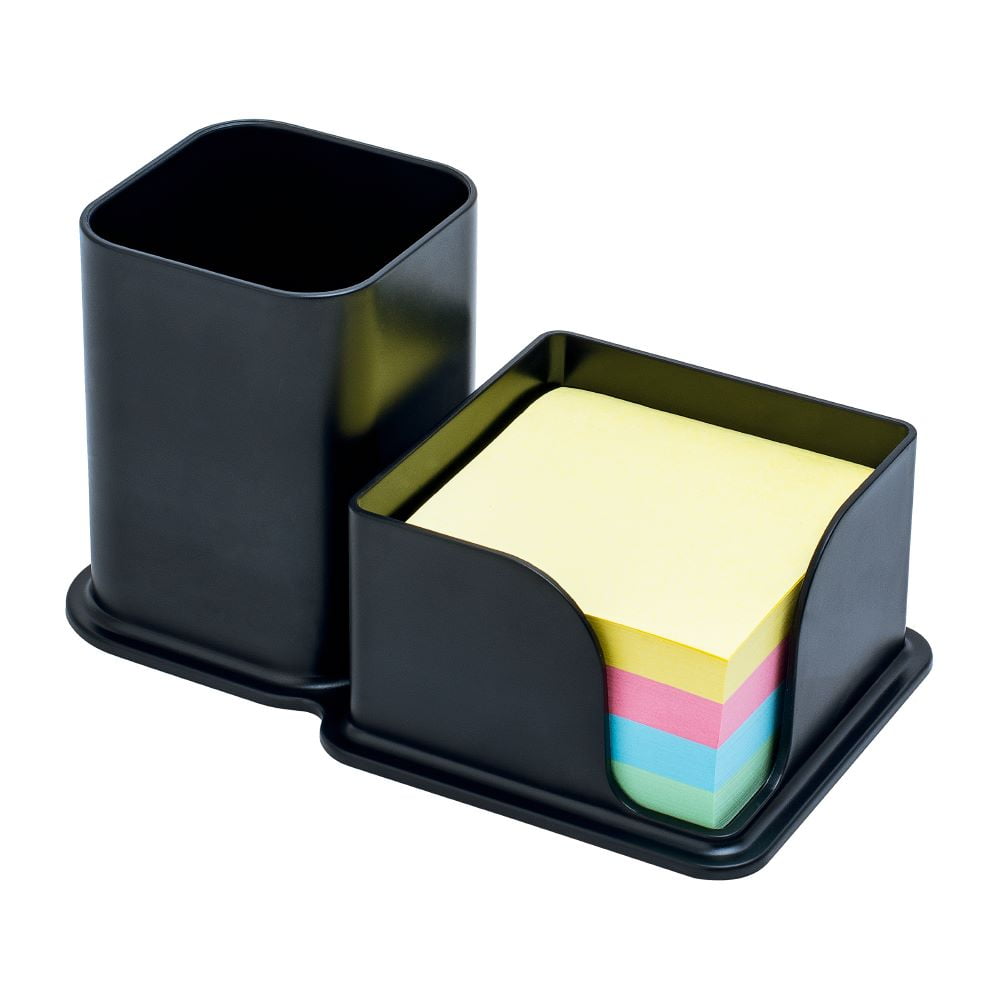 Sworld - Porta Lápiz Y Porta Notas Negro