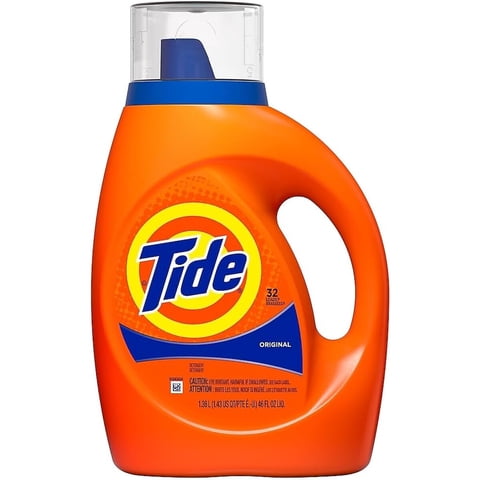 Detergente Líquido Tide Original 46 Oz 32 Lavados