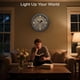thumbnail image 2 of Reloj de exterior Pytha Sight 46 cm impermeable con mapa LED, 2 of 8
