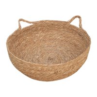 Ioensy - Cama Para Gatos Tejida Hecha A Mano, Caseta Para Perros, Cama Para Mascotas, Cesta Para Gatos De Interior, 45Cm X 15Cm