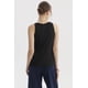 thumbnail image 3 of Polera Mujer Con Bote Pabilo Rib Negro, 3 of 4