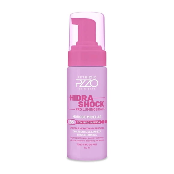 Mousse micelar hidrashock pro luminosidad 150 ml, 150 ml