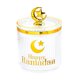 thumbnail image 1 of Decoración Del Jarra De Dulces De Ramadán Organizador De Encimera Resuable Candy Serving Jar Moon Star Clear, 1 of 5