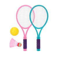 Ioensy - Juegos De Bádminton, Raqueta De Tenis Portátil Para Pájaros De Bádminton, Raquetas De Tenis Para Niños S