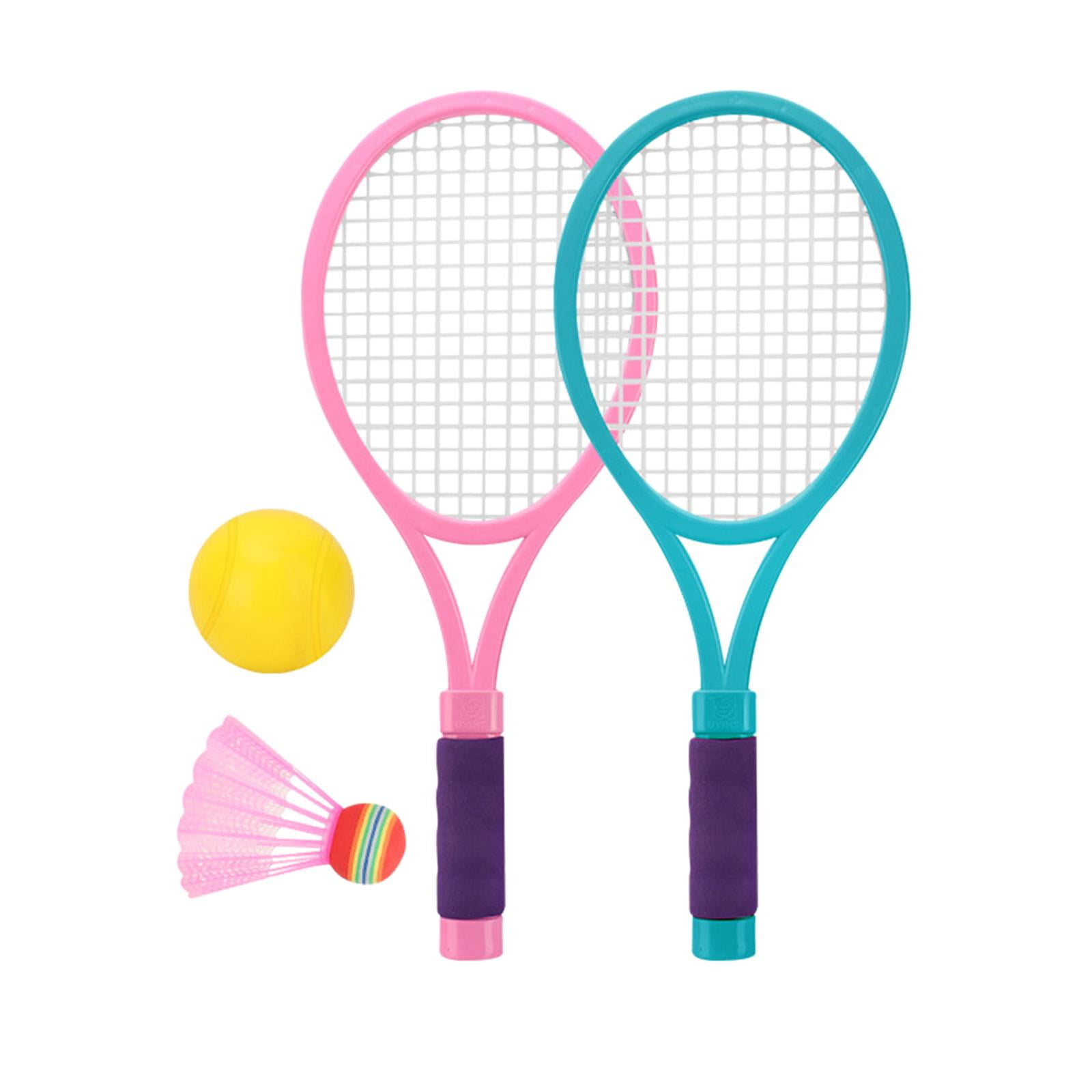 Ioensy - Juegos De Bádminton, Raqueta De Tenis Portátil Para Pájaros De Bádminton, Raquetas De Tenis Para Niños S