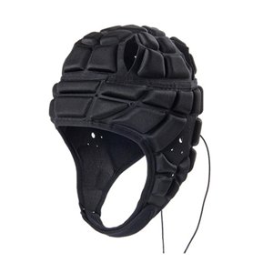 Ioensy - Casco De Rugby Para Niños, Cascos De Rugby Acolchados Suaves, Cascos De Fútbol M Negro