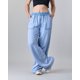 thumbnail image 1 of Pantalon Mujer Tencel cintura elasticada Celeste Polemic, 1 of 3