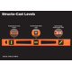 thumbnail image 3 of Torpedo Level Johnson Structo-Cast 7724-O 24 cm, naranja, 3 of 4