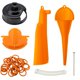 thumbnail image 1 of Kit de cambio de aceite QHDSGZS con 30 juntas tóricas para Harley, 1 of 3