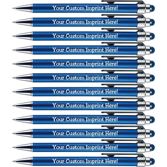 Lápices Express Bright Vibes con stylus personalizados, paquete de 12