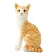 thumbnail image 5 of Encantador Animal De Peluche Cómodo Adornos Para El Hogar Gato Juguete De Peluche Para Adultos 32cm Gato Naranja, 5 of 5