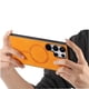 thumbnail image 4 of Magnetic Slim Case for Samsung Galaxy S23 Ultra with Camera Guard & Anti-Scratch Back Yellow, 4 of 6