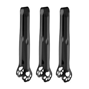 Magideal - 3 Piezas De Acero Inoxidable Clips Para Alimentos Cocina Cocinar Clips Para Alimentos Barra Para Servir Buffet Clip Hornear Pan Abrazadera Para Hornea Negro