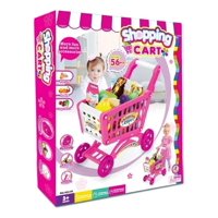 Genérico - Carrito De Compras 56 Pcs - Rosa