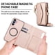 thumbnail image 2 of Para Samsung Galaxy A15 4G / 5G [Bloqueo RFID] Multifuncional 2 en 1 Funda Tipo Billetera de Cuero PU Suave con Tapa Magnética, Múltiples Ranuras para Tarjetas, Bolsillo con Cierre, con Correa de, 2 of 8