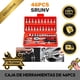 thumbnail image 1 of Juego De Dados 46 Piezas Con Llave Chicharra 1 4 Pulgada Kit Herramientas Manuales Caja De Reparacion Mecanica FIGOIMPORT, 1 of 10