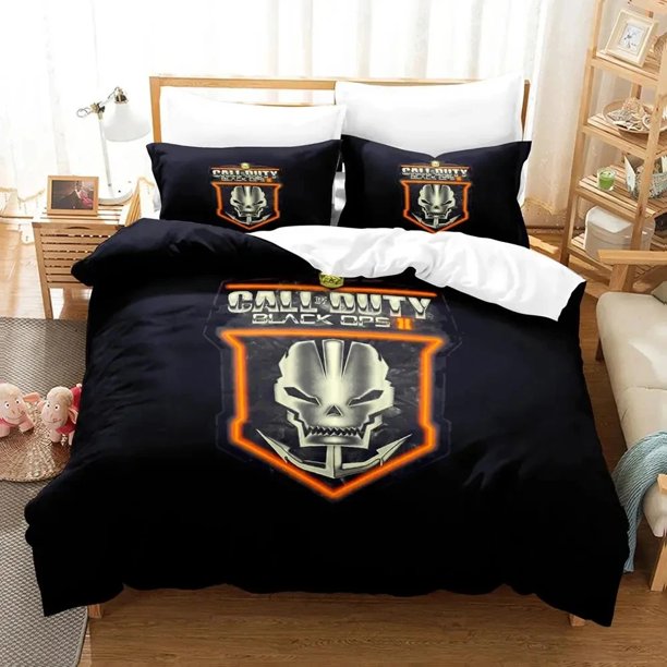 Game Call of Duty Emblem Logo Bedding Set Duvet Cover Bed Set Quilt Cover Pillowcase Comforter king Queen Size Boy Adult BeddingBed Sheets