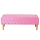 thumbnail image 1 of Banqueta Provenza Tachas 2c Felpa 04 Fucsia, 1 of 2