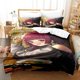 thumbnail image 1 of Fashion ed BOCCHI THE ROCK! Bedding Set Bed Set Adult Kid Bedroom Duvetcover Sets Bed Sheets, 1 of 5