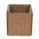 thumbnail image 2 of Canasto Straw Cuadrado Metal,Plastico, 2 of 5