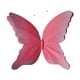 thumbnail image 5 of Decoración de pared con mariposas falsas, pegatinas artísticas DIY, decoración de boda, calcomanía de pared con mariposas para manualidades al aire li Rosa, 5 of 5