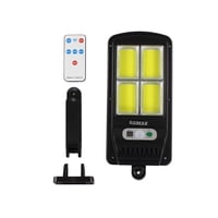 Foco Solar 50W Con Sensor 4 Paneles Led Ip65 Rm0011 Raimax