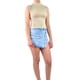 thumbnail image 1 of Top Acanalado Mujer Polera Sin Manga Cuello Alto Fashion 1001, 1 of 4