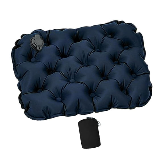 Cojín Inflable Plegable Para Asiento, Suave Y Cómodo, Ideal Para Playa, Caminatas Y Conciertos.