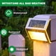 thumbnail image 4 of Paquete de 12 luces solares JSOT impermeables para decoración de escaleras, 4 of 9
