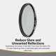 thumbnail image 2 of NiSi Filtro Polarizador Circular CPL Pro Nano True Color de 95mm, 2 of 7