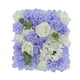 thumbnail image 3 of Panel De Flores Artificiales, Telón De Fondo De Flores Rosas Para Bodas, Eventos, Hogar, Color Púrpura, 3 of 3