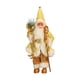 thumbnail image 1 of Figura De Papá Noel De Pie, Bonita Decoración Navide?a Para Mesa, Hogar, Oficina, Color Dorado, 1 of 5