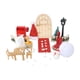 thumbnail image 3 of Kits De Navidad De Casa De Muñecas A Escala 1:12 Para Accesorios De Fotografía, Casa De Muñecas Para Festival, 3 of 5