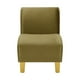 thumbnail image 2 of Poltrona Soft 1C Felpa 01 Verde Musgo, 2 of 4